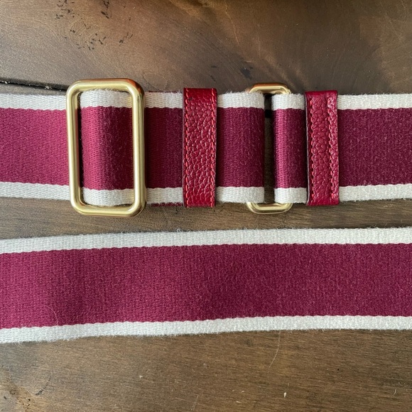 Lunar New Year Camera Bag 16 with Horse And Carriage Print and Varsity Stripe. - Picture 13 of 16